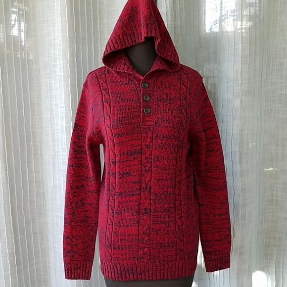 Bleu Ice Sweaters - Red and navy sweater BUNDLE & SAVE ON SHIPPING